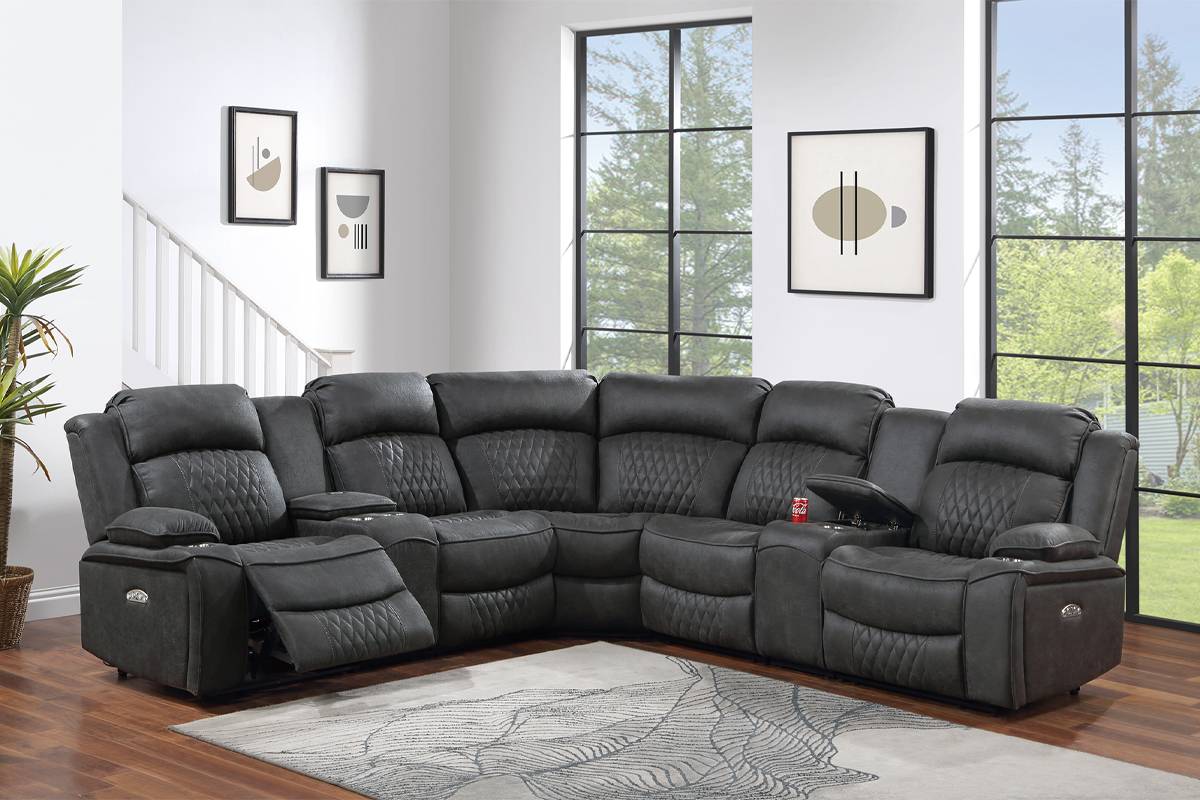 F86633 Power Reclining Sectional