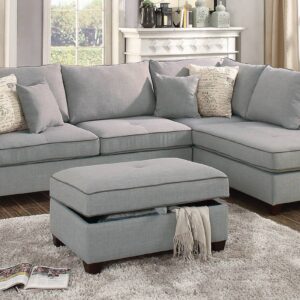 F6543<DIV> 3-Piece Sectional Set W/ Ottoman