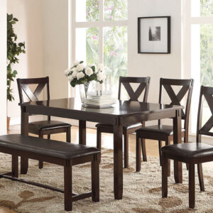 F2297<DIV> 6-Pcs Dining Set