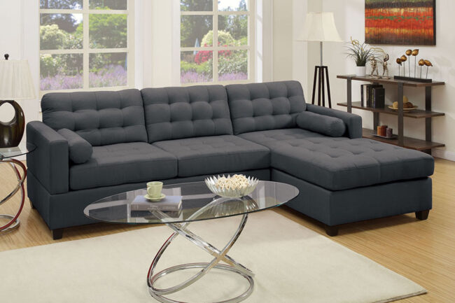 F7587<DIV> 2-Pcs Sectional Sofa