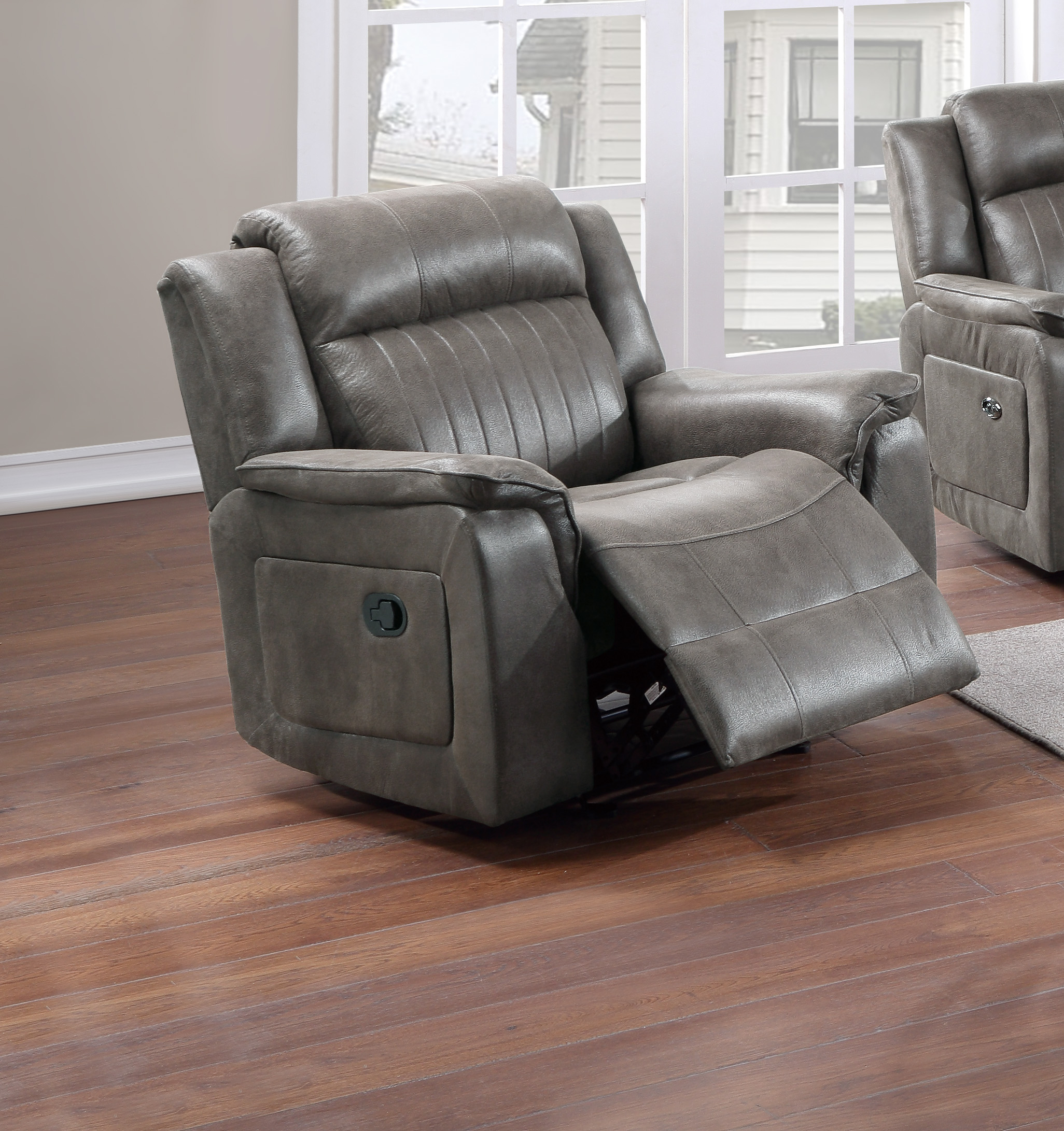 F8744 Manual Glider/Recliner Single