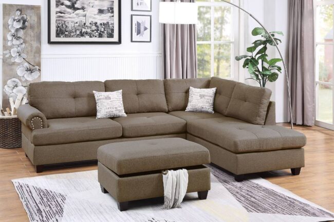 F6416<DIV> 3-Pcs Sectional Set