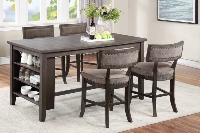 F2568<DIV> Counter Height Table