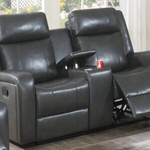 F86395<DIV> Power Reclining Loveseat