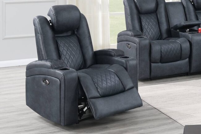 F86327<DIV> Power Recliner Single