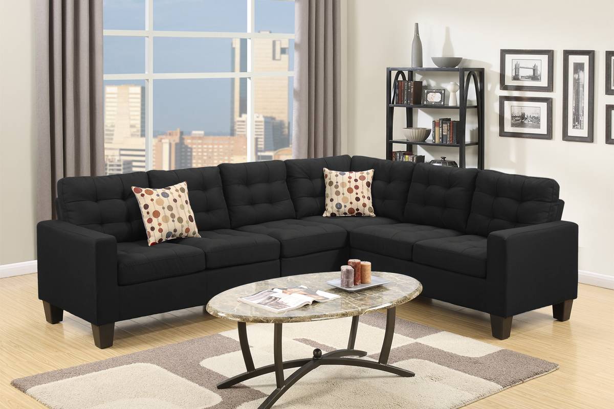 F6937 4 -Piece Upholstered Modular Sectional