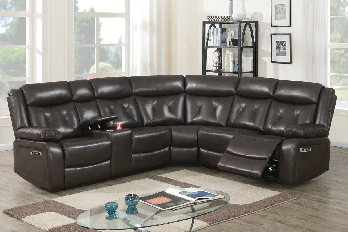 F86624 3-PC POWER RECLINING SECTIONAL