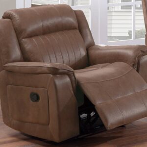 F8741<DIV> Manual Glider/Recliner Single