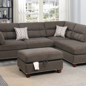F6418<DIV> 3-Pcs Sectional Set