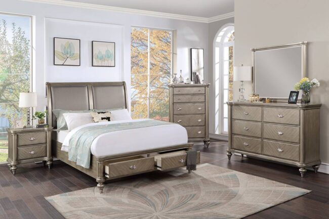 F9618CK<DIV> California King Bed